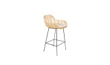 NATURAL RATTAN BARSTOOL SHELL - CHAIRS, STOOLS